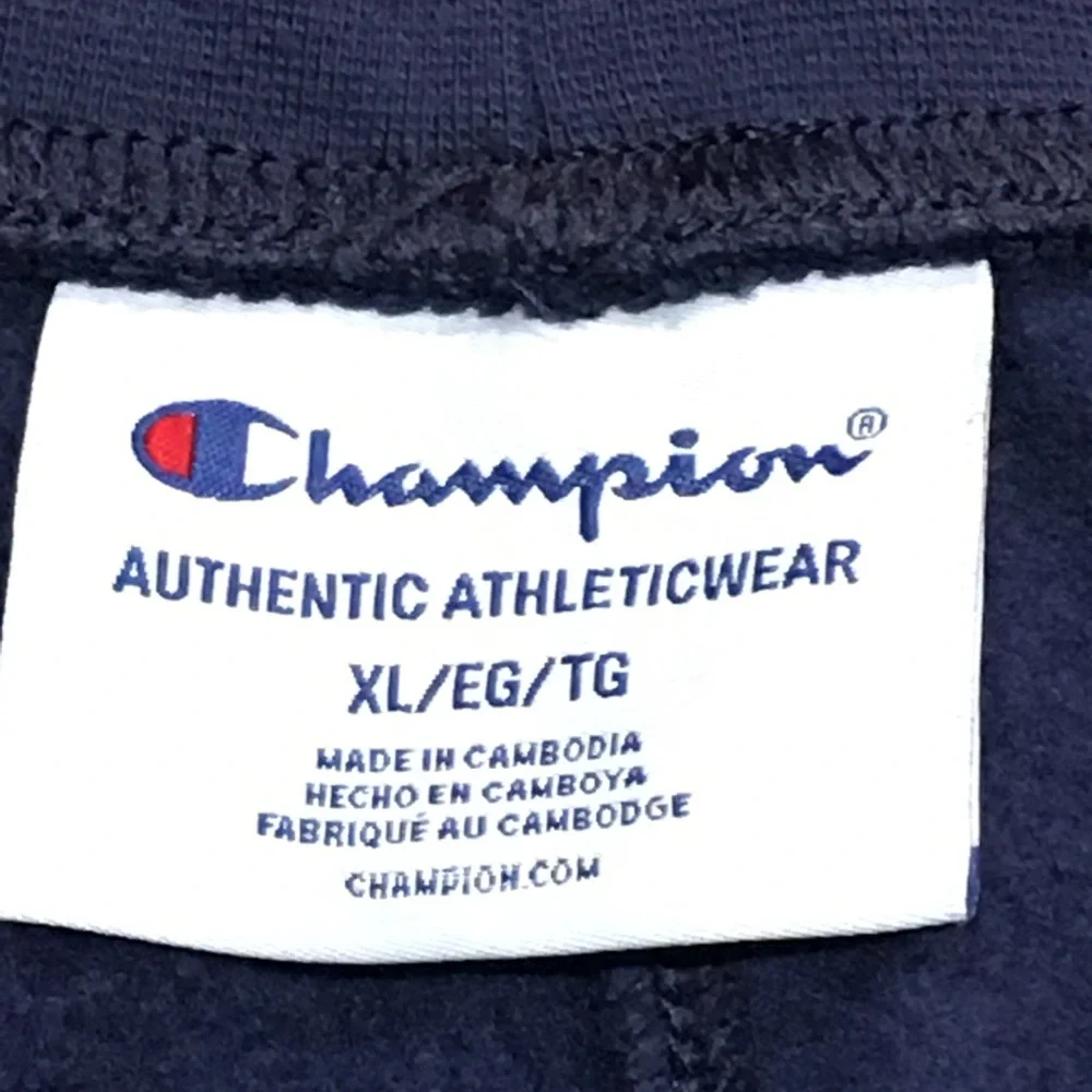 Champion Big C Logo Blue Joggers Authentic Athletic Wear *Size XL*